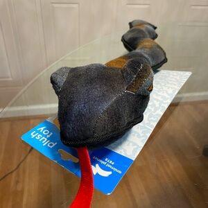Brand New Animal snake Planet dog Toy With Squeaker 24”